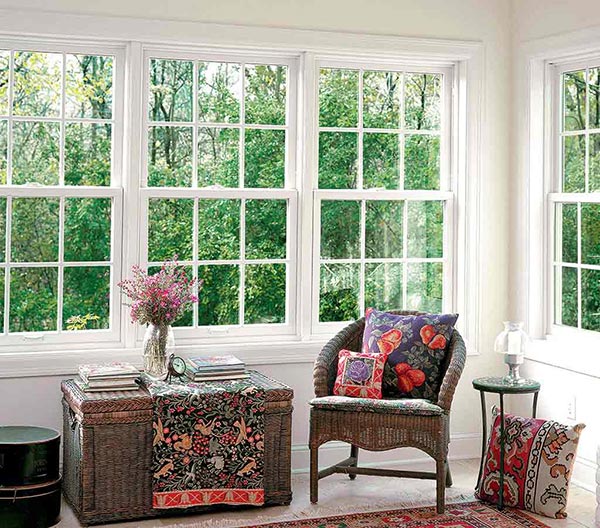 White Double Hung Window Replacement White Double Hung Window Replacement