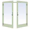 Hinged French Doors
